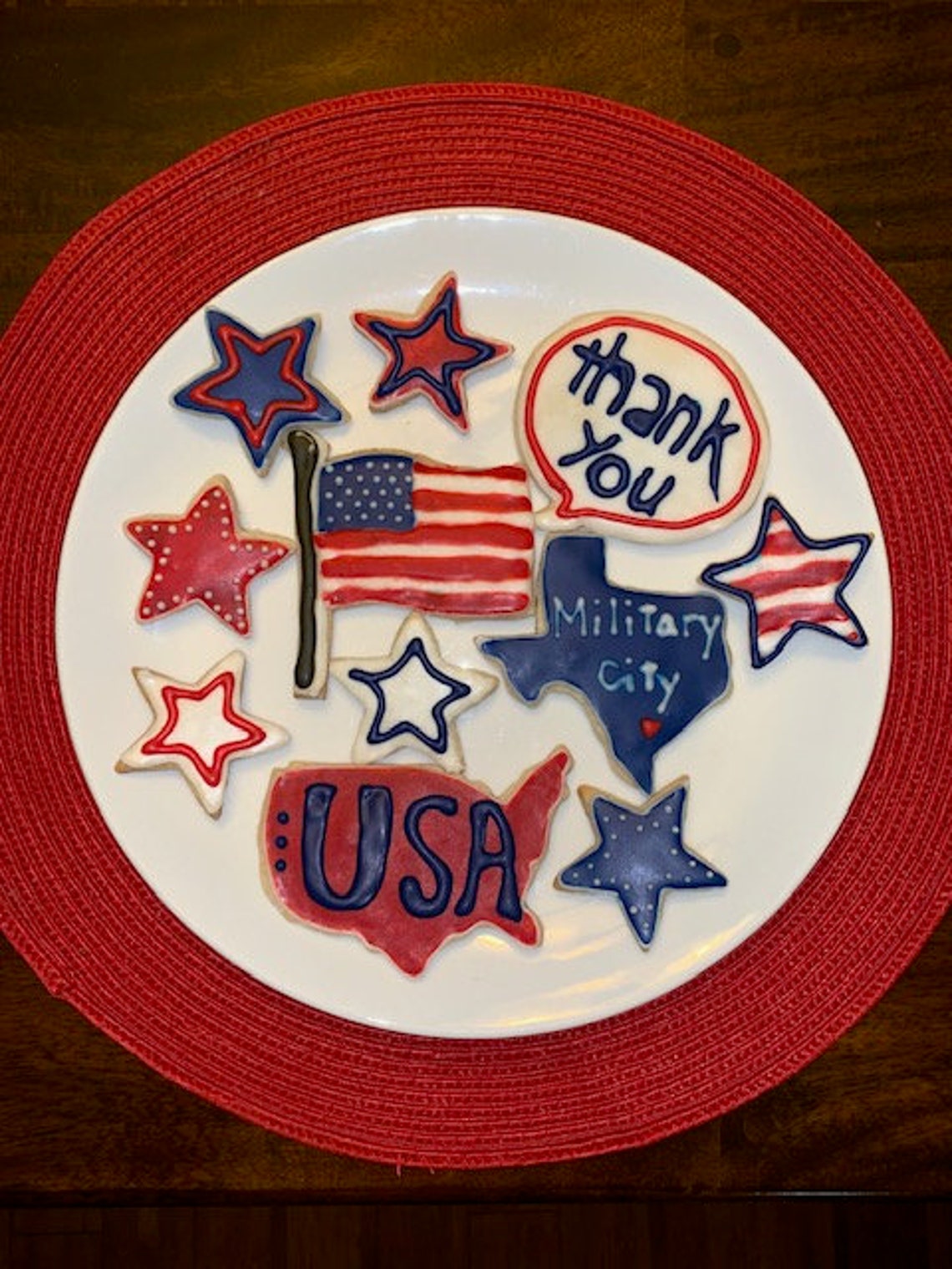 Veterans Day Appreciation Cookie Set Etsy