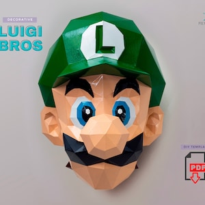 Super Mario Gorra de béisbol Luigi Yoshi - Niños Negro, Negro 