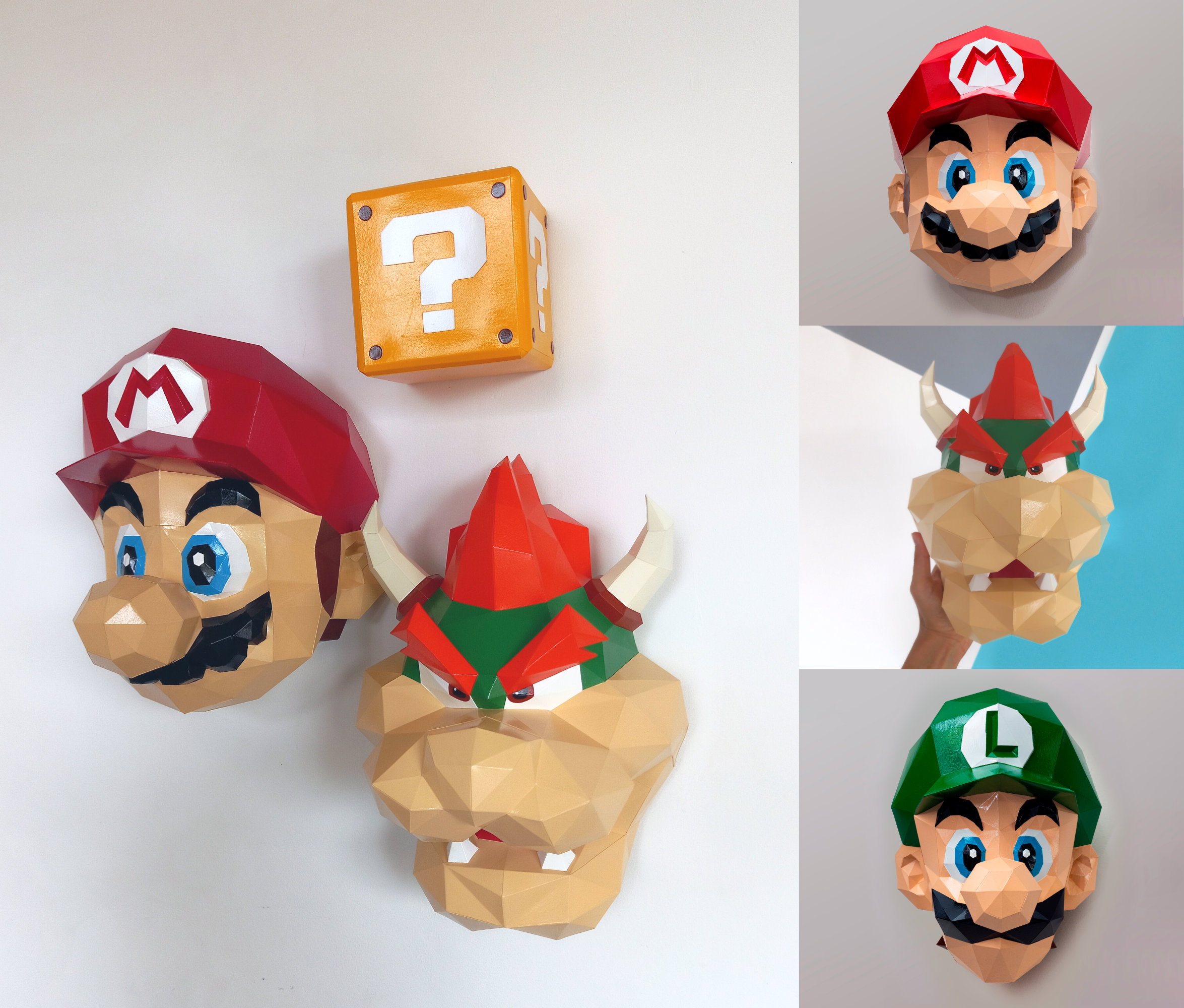 mario bros - papercraft wiki  Mario bros party, Mario birthday
