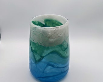 Ocean Waves Vase