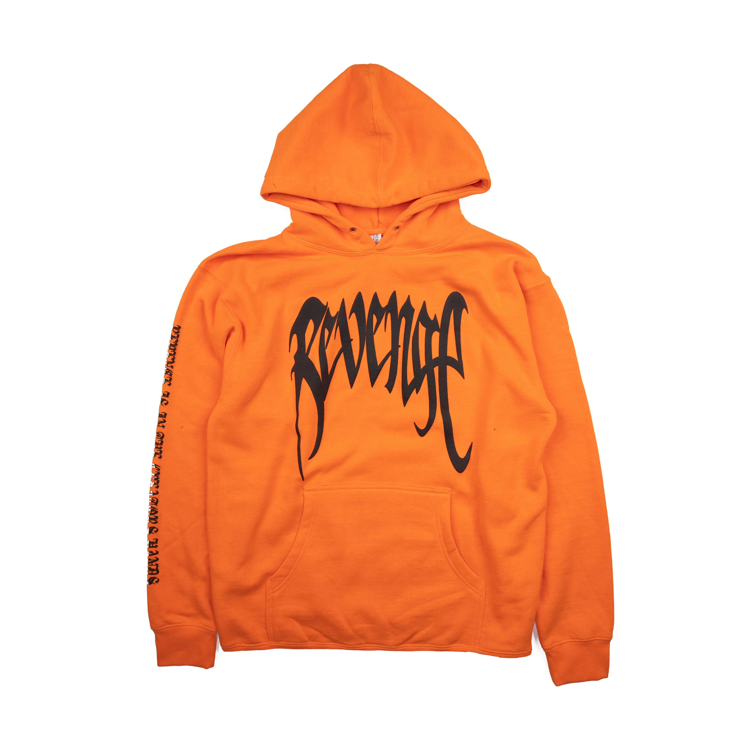 orange revenge hoodie