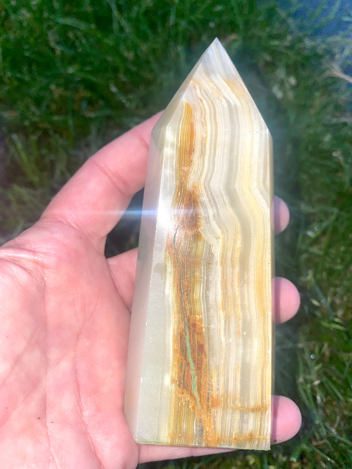 Afghan Jade Towers Points Medium in Size Sharp Contrast and Etsy