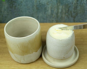 French Butter crock, in diferent colours -  For 250g Butter