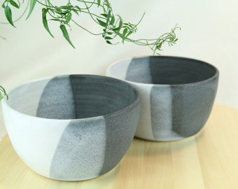 Handmade ceramic bowl, ramen bowl, breakfast bowl (SOLD INDIVIDUALLY) - different glaze options