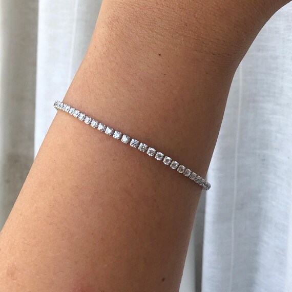 Diamond Vine Tennis Bracelet – Jhanna Fine Jewelry