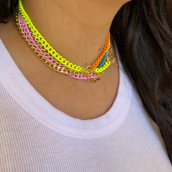 Trendy chain deals necklaces