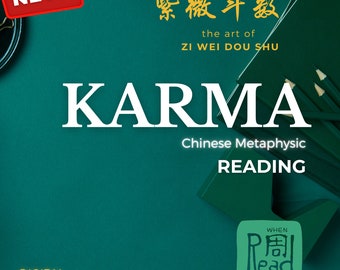 Karma reading natal chart, Chinese metaphysics, astrology life, one page pdf download, stars reading, zwds simplified