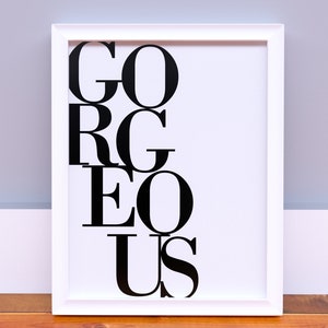 Gorgeous word art
