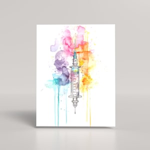 Nurse Injector Wall Art, Medical Spa Decor, Aesthetic Nurse Print, Botox Injector Poster, Beauty Clinic Artwork, Injectable Specialist Gift