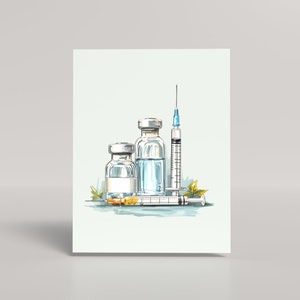 Nurse Injector Wall Art, Medical Spa Decor, Aesthetic Nurse Print, Botox Injector Poster, Beauty Clinic Artwork, Injectable Specialist Gift