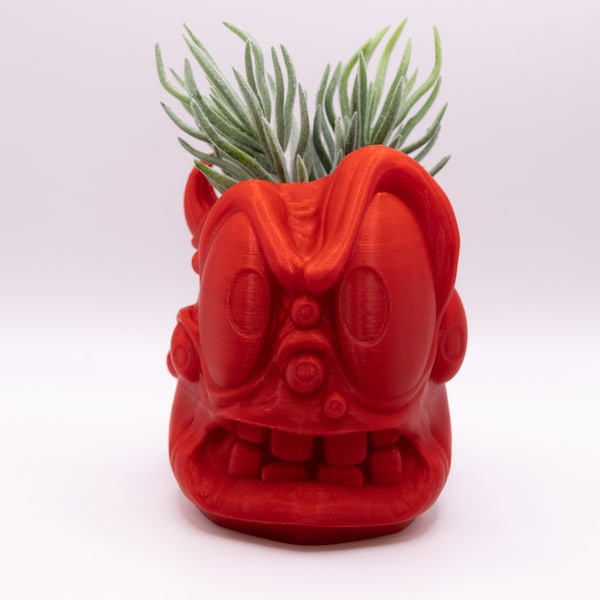 Monster Plant Pot Etsy