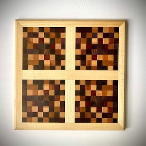 Exotic Wood End Grain Mosaic Board