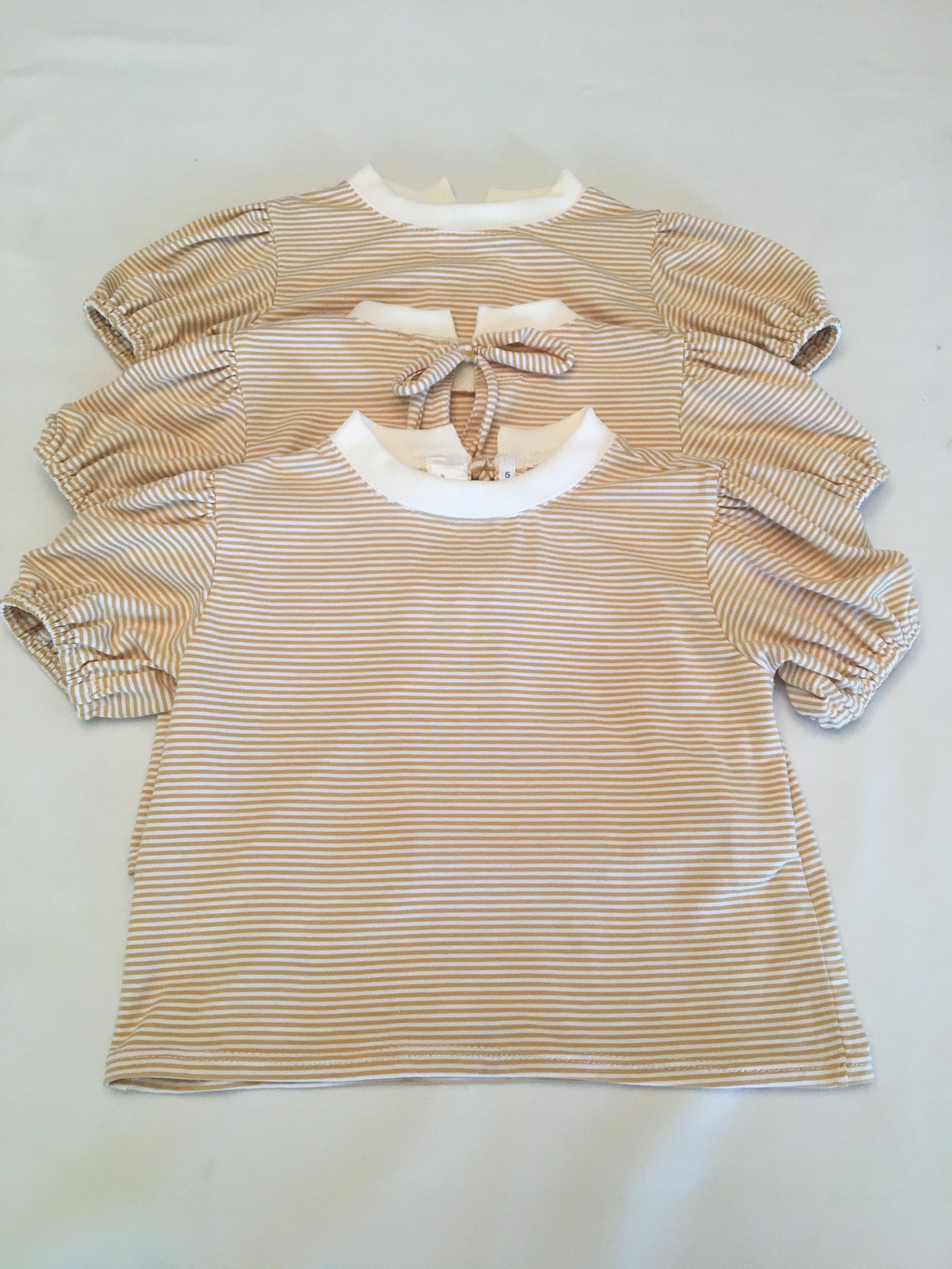 Golden Stripe T Shirt Blouse | Etsy