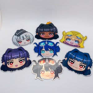 Holographic Bishoujo Transformer Stickers