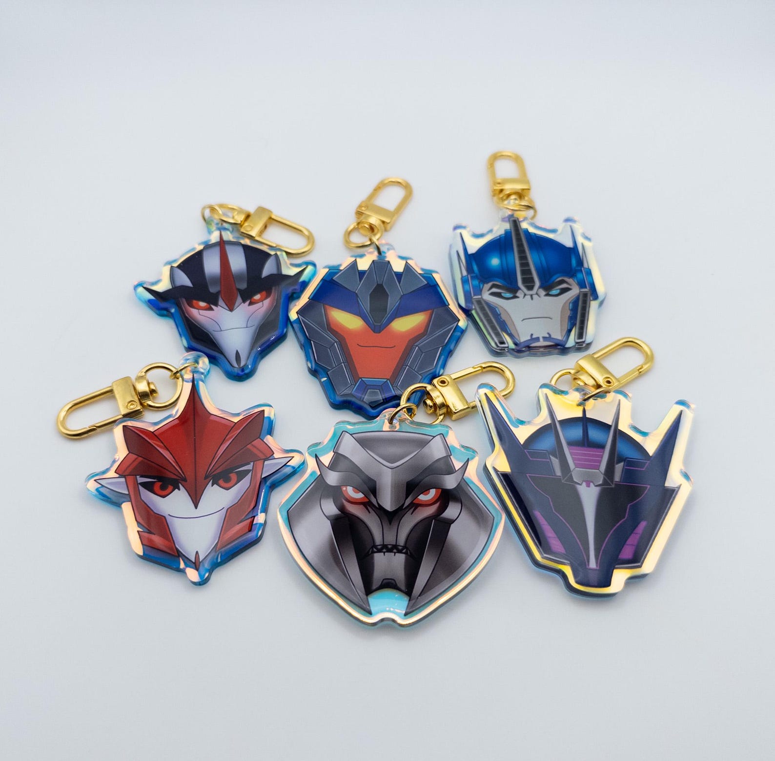Transformers Prime 5.5cm Holographic Keychains - Etsy