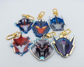 Transformers Prime 5.5cm Holographic Keychains