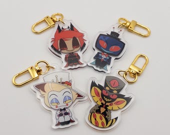 Hazbin Hotel Keychain