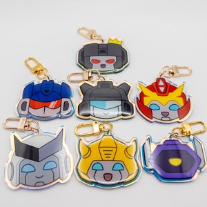 Transformers 5.5cm Holographic Keychains