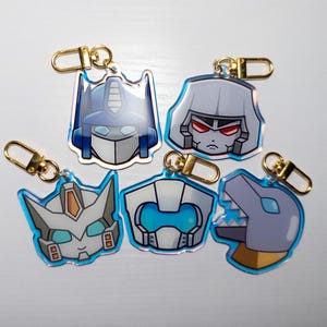 Transformers 5.5cm Holographic Keychains - Etsy