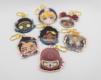 Apex Legends 5.5cm Holographic Keychains