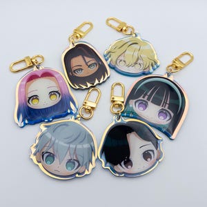 Alien Stage 5.5cm Holographic Keychains