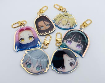 Alien Stage 5.5cm Holographic Keychains