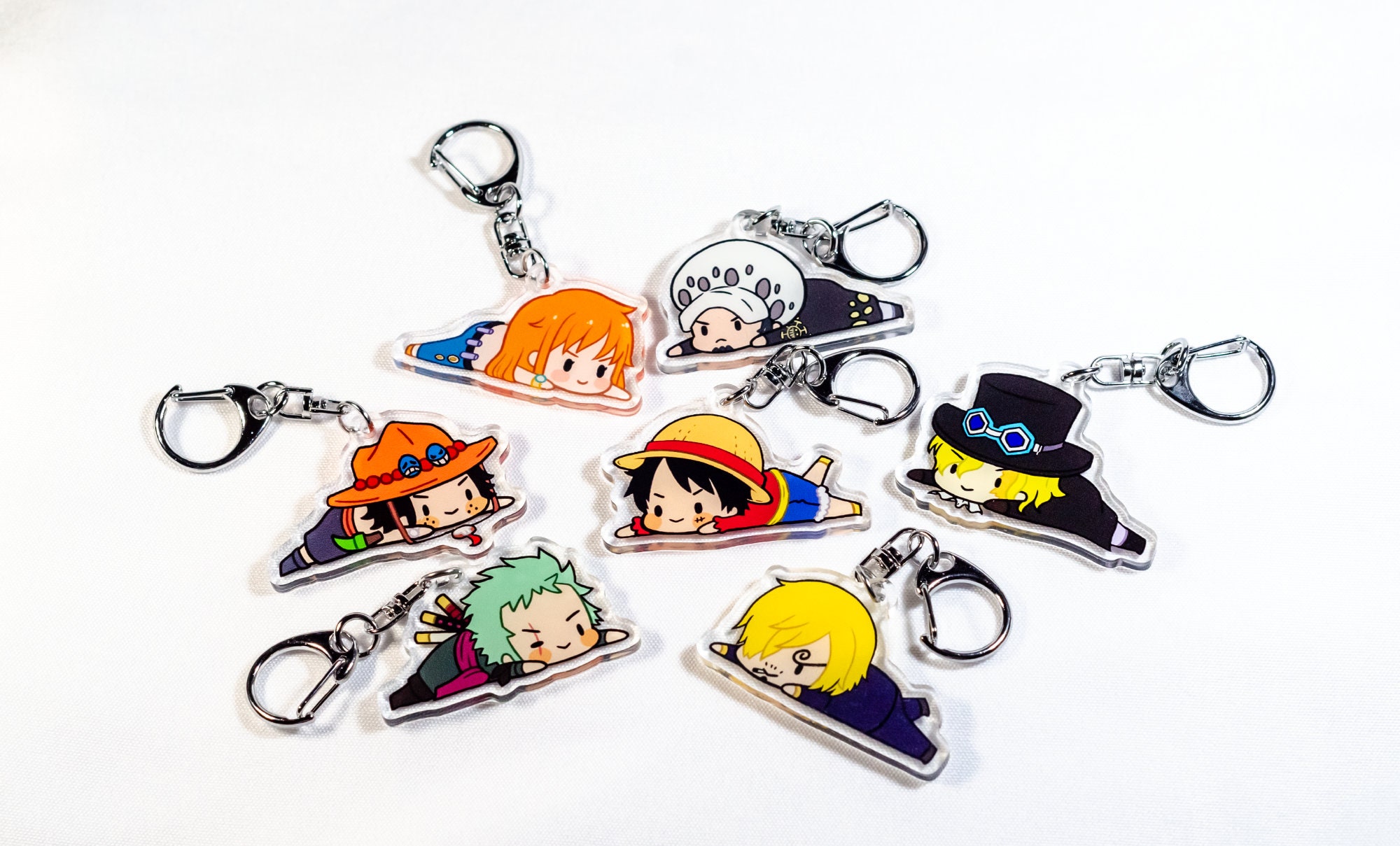 One Piece Vol 84 Manga Book Anime Inspired Keyring / Key Chain Duel Sided  Fan Print Sanji Grand Line Style