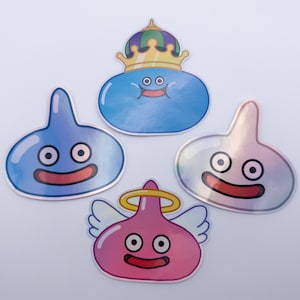 Dragon Quest Slime Holographic sticker