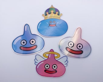Dragon Quest Slime Holographic sticker