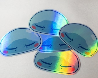 Reincarnated Slime holographic sticker
