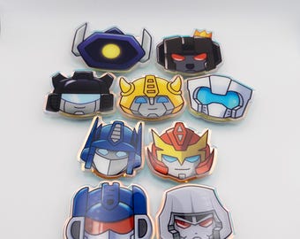 Transformers Rainbow Acrylic Phone Grip