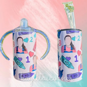 Ms. Rachel - Sippy Cup - Lid and Straw included - Miss Rachel - Kid&#39;s Cups - Matching Mama Tumbler