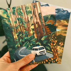 Postcrossing, Travel Postcards, On the road postcards, Scenic postcards, Travel postcard set, Snail mail, Pen pal postcard, Postcard pack