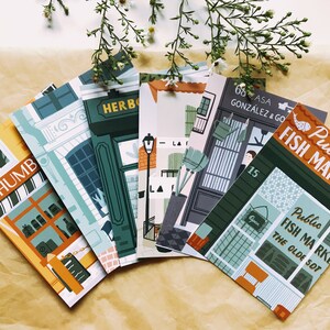 Postcrossing, Travel Postcards, Travel postcard set, Snail mail, Pen pal, Bookmark set, Painting postcard, Landscape postcard, Postcard pack