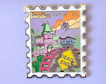 Dead End Phoenix Parks enamel pin