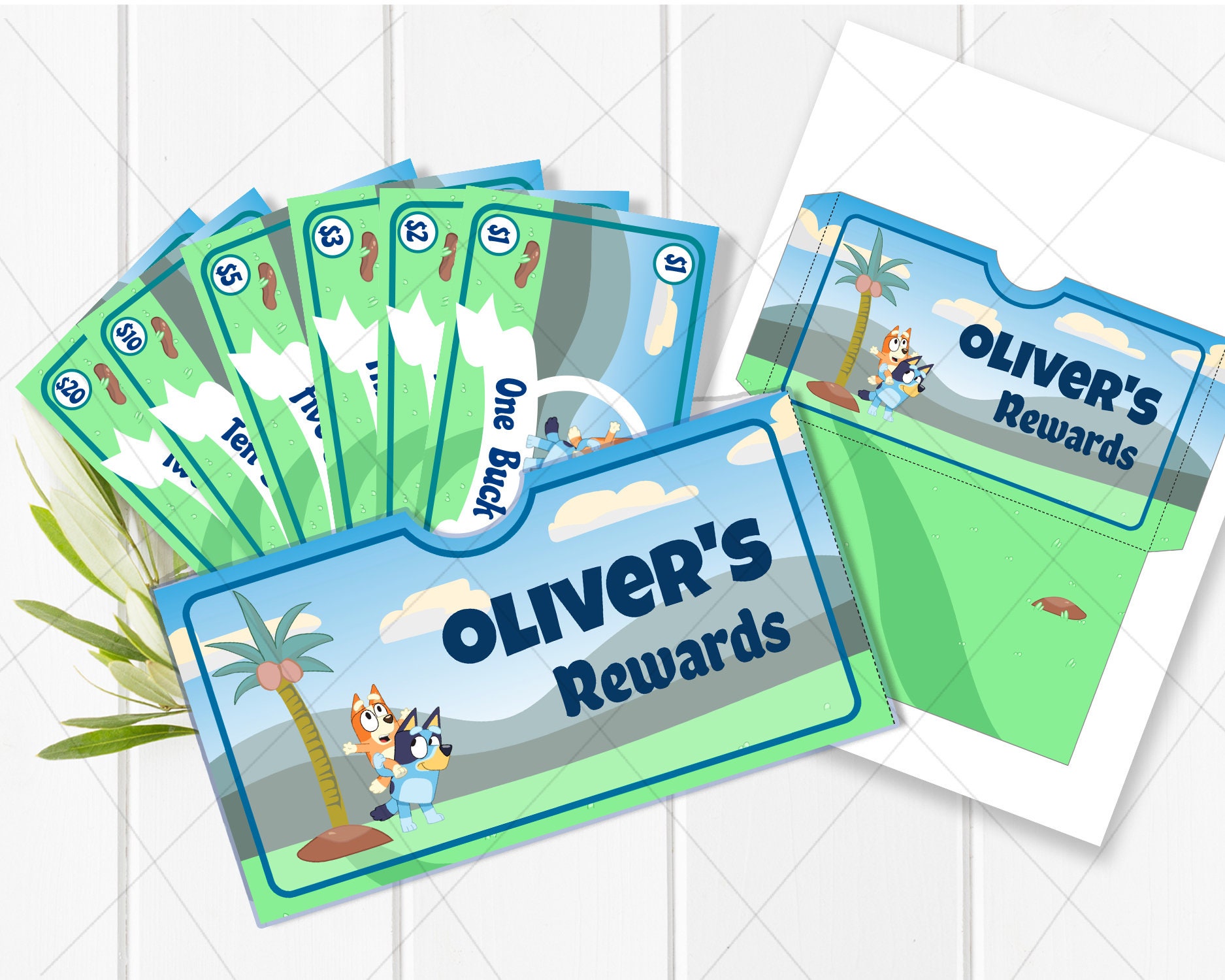 Dog Behavior Chart, Editable Printable Play Money, Mom Bucks, Good