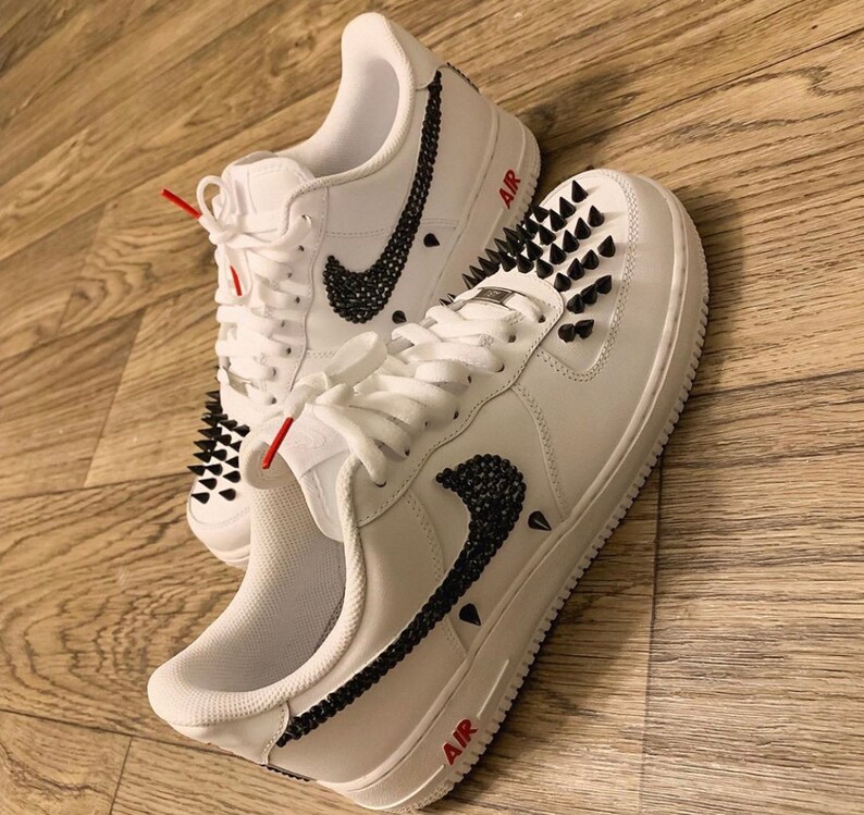 christian louboutin nike air force 1 shoes