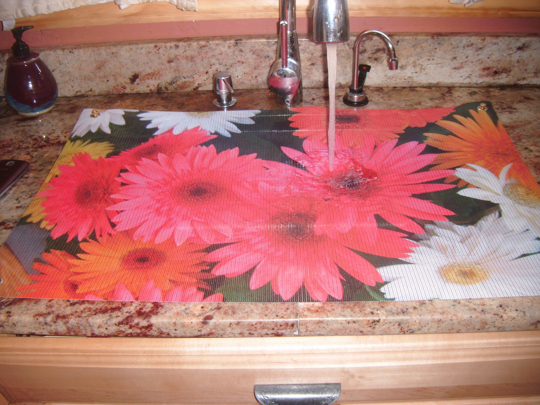 Decorative sink cover sink cover covers kitchen décor Etsy