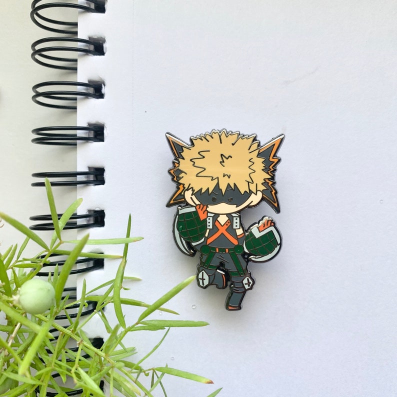 KB MHA Enamel Pin Etsy