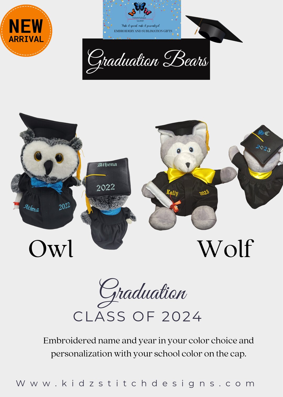 Cane Da Laurea Con Autografo, Regalo Di Laurea Per Studenti - Foto 7