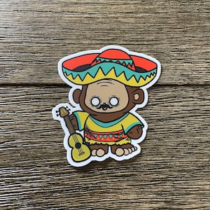 El Squatcho - Vinyl Cryptid Stickers