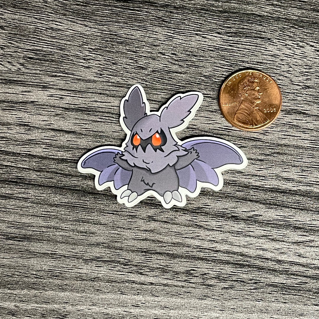 Cute Chibi Cryptid Stickers - Mothyman/mothman - Die Cut Stickers Vinyl ...