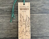 Fresno Nightcrawler Bookmark Book gift Wooden Bookmark Cryptid Art Bookmark for women Personalized Bookmark gift