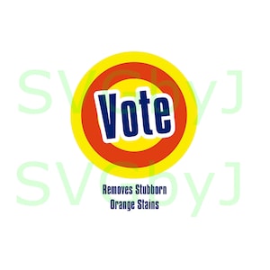 Layered Vote Parody Svg, Dxf, Png, Cameo, Cricut, waterslide