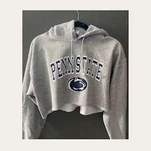 Rhinestone Crop Hoodie