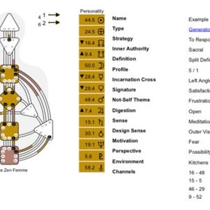 Human Design Chart