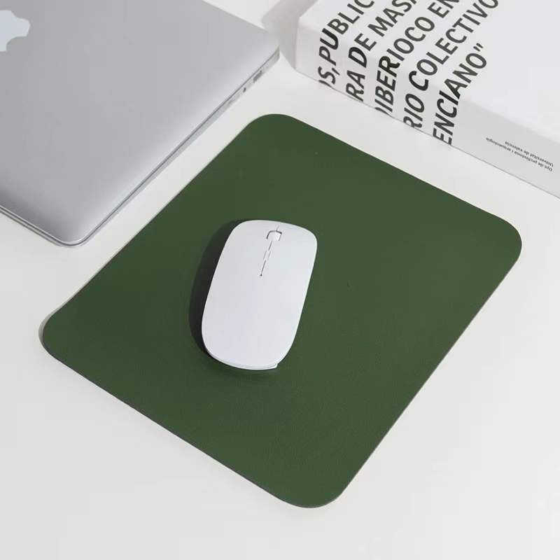 Leather Mouse Pad Nordic Simple Design Pad Faux Leather Etsy