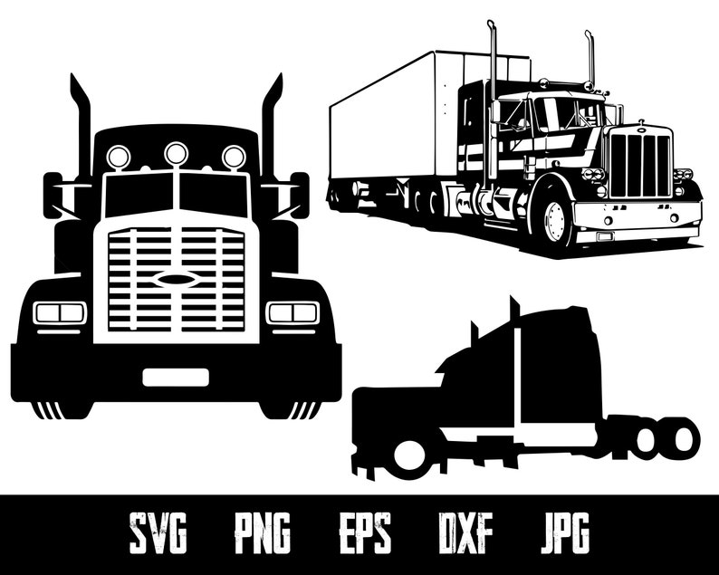 Download Semi Truck SVG Cut File Mack Truck Vector Cars Svg Digital ...