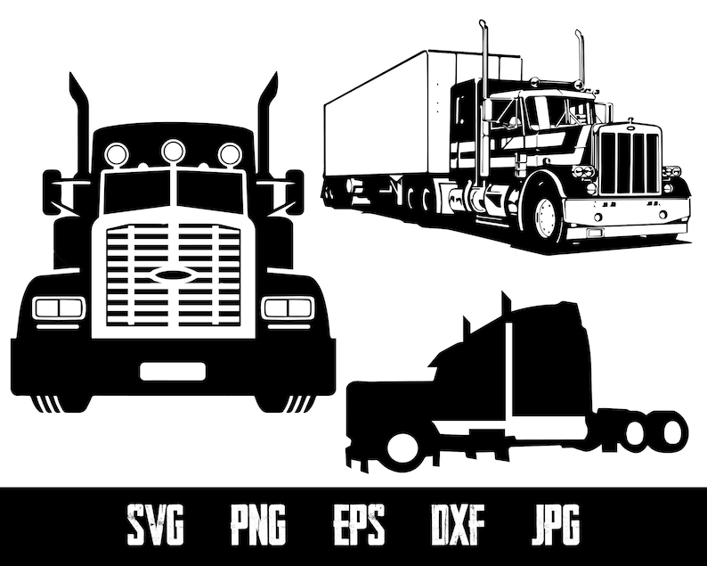 Free Free 229 Vector Semi Truck Svg SVG PNG EPS DXF File