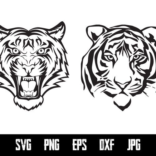 Tiger Svg Tiger Png | Etsy
